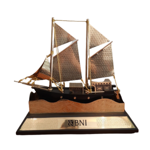 Custom Ship Model Award Plaque